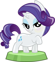 Size: 2694x3026 | Tagged: safe, artist:phucknuckl, rarity, pony, unicorn, my little pocket ponies, cute, female, mare, pocket ponies, raribetes, simple background, solo, transparent background