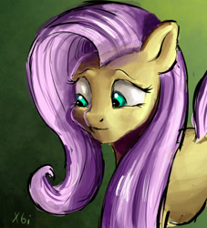 Size: 483x532 | Tagged: safe, artist:xbi, fluttershy, pegasus, pony, bust, portrait, solo