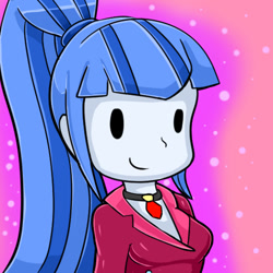 Size: 500x500 | Tagged: safe, artist:demonfox, sonata dusk, equestria girls, cute, icon, smiling, solo, sonatabetes