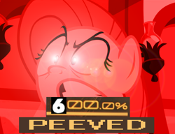 Size: 912x702 | Tagged: safe, edit, edited screencap, editor:watermelon changeling, screencap, fluttershy, pegasus, pony, buckball season, 200% mad, angry, expand dong, exploitable meme, faic, flutterrage, glowing eyes, glowing eyes meme, glowing eyes of doom, meme, peeved, solo