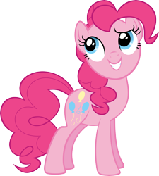 Size: 9013x10000 | Tagged: safe, artist:trildar, pinkie pie, earth pony, pony, over a barrel, .ai available, .svg available, absurd resolution, cute, simple background, solo, transparent background, vector