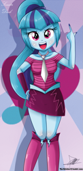 Size: 645x1321 | Tagged: safe, artist:the-butch-x, sonata dusk, equestria girls, rainbow rocks, beautiful, beautiful x, hand on hip, solo, sunburst background