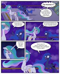 Size: 1250x1550 | Tagged: safe, artist:leffenkitty, princess celestia, princess luna, alicorn, pony, comic:prospect of tranquility, comic