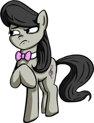 Size: 238x311 | Tagged: safe, artist:senselesssquirrel, octavia melody, earth pony, pony, lowres, simple background, solo, transparent background