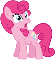 Size: 1024x1111 | Tagged: safe, artist:blah23z, carrot top, golden harvest, pinkie pie, earth pony, pony, recolor, solo