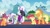 Size: 1920x1080 | Tagged: safe, screencap, apple bloom, applejack, coloratura, scootaloo, sweetie belle, earth pony, pony, the mane attraction, countess coloratura, cutie mark crusaders, jaw drop, shocked, veil