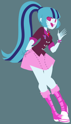 Size: 1099x1920 | Tagged: safe, artist:snow angel, sonata dusk, equestria girls, clothes, skirt, solo