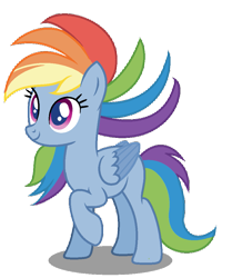 Size: 863x1031 | Tagged: artist needed, safe, derpibooru import, rainbow dash, pegasus, pony, my little pony: pony life, female, simple background, solo, transparent background