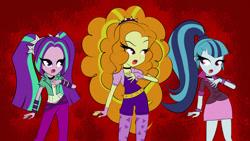 Size: 1500x843 | Tagged: artist needed, safe, adagio dazzle, aria blaze, sonata dusk, equestria girls, rainbow rocks, the dazzlings