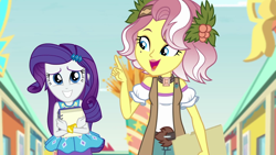 Size: 1920x1080 | Tagged: safe, screencap, rarity, vignette valencia, better together, equestria girls, rollercoaster of friendship, equestria land, female, holly