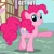 Size: 503x500 | Tagged: safe, pinkie pie, earth pony, pony, faic, get out, image macro, meme, smirk, solo, twiface, wrong neighborhood