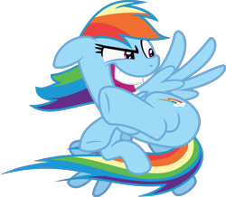 Size: 3439x3000 | Tagged: safe, artist:sollace, derpibooru import, rainbow dash, pegasus, pony, school raze, .svg available, female, flying, mare, open mouth, simple background, solo, transparent background, vector