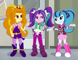 Size: 1216x943 | Tagged: safe, artist:ohohokapi, adagio dazzle, aria blaze, sonata dusk, equestria girls, rainbow rocks, children, the dazzlings, younger