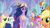 Size: 1668x937 | Tagged: safe, derpibooru import, screencap, applejack, fluttershy, li'l cheese, pinkie pie, princess twilight 2.0, rainbow dash, rarity, spike, twilight sparkle, twilight sparkle (alicorn), alicorn, dragon, earth pony, pegasus, pony, unicorn, the last problem, cropped, crown, ethereal mane, gigachad spike, group, jewelry, looking at you, mane seven, mane six, older, older applejack, older fluttershy, older mane seven, older mane six, older pinkie pie, older rainbow dash, older rarity, older spike, older twilight, peytral, regalia, smiling, winged spike