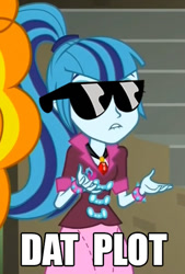 Size: 373x553 | Tagged: safe, adagio dazzle, sonata dusk, equestria girls, rainbow rocks, dat butt, image macro, lip bite, meme, sunglasses