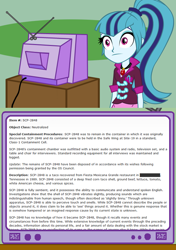 Size: 564x800 | Tagged: safe, sonata dusk, equestria girls, exploitable meme, food, meme, obligatory pony, scp, scp foundation, stare, starenata, taco, tv meme