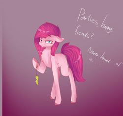 Size: 2629x2497 | Tagged: safe, artist:sunshinejoyyt, pinkie pie, earth pony, pony, failure, pinkamena diane pie, solo