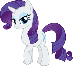 Size: 7492x6760 | Tagged: safe, artist:andoanimalia, rarity, pony, unicorn, absurd resolution, female, lidded eyes, looking at you, simple background, smiling, solo, transparent background