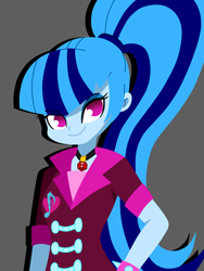 Size: 1236x1644 | Tagged: safe, artist:strawhatcrew96, sonata dusk, equestria girls, rainbow rocks, solo