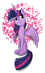 Size: 636x1028 | Tagged: safe, artist:grendeleev, derpibooru import, twilight sparkle, twilight sparkle (alicorn), alicorn, pony, female, mare, smiling, solo