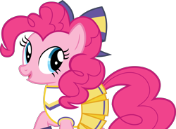 Size: 5359x3947 | Tagged: safe, artist:nupiethehero, pinkie pie, earth pony, pony, cheerleader, cheerleader pinkie, cute, diapinkes, show accurate, simple background, solo, transparent background, vector