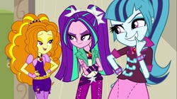 Size: 1100x618 | Tagged: safe, screencap, adagio dazzle, aria blaze, sonata dusk, equestria girls, rainbow rocks, the dazzlings