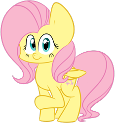 Size: 1442x1546 | Tagged: safe, artist:andreathehedgehog0, fluttershy, pegasus, pony, simple background, solo, transparent background