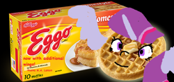 Size: 470x222 | Tagged: artist needed, safe, derpibooru import, twilight sparkle, 1000 hours in ms paint, ms paint, waffle, waffle pony, waiffle, wat