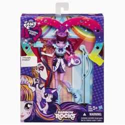 Size: 1500x1500 | Tagged: safe, derpibooru import, twilight sparkle, twilight sparkle (alicorn), alicorn, equestria girls, rainbow rocks, box, doll, hair extensions, ponied up, toy