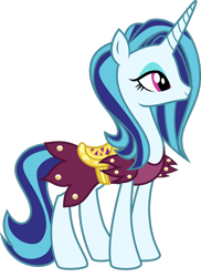 Size: 1024x1409 | Tagged: safe, artist:blah23z, sassy saddles, sonata dusk, recolor, solo