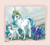 Size: 1024x922 | Tagged: safe, artist:gloriaus, majesty, princess celestia, princess luna, alicorn, pony, unicorn, g1, crown, female, g1 to g4, generation leap, hoof shoes, jewelry, mother, mother and child, mother and daughter, origins, parent, parent and child, regalia, s1 luna, smiling, trio, watermark, younger