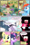 Size: 800x1200 | Tagged: safe, artist:newbiespud, artist:rastaba, derpibooru import, edit, edited screencap, screencap, fluttershy, rainbow dash, twilight sparkle, unicorn twilight, pegasus, pony, unicorn, collaboration, comic:friendship is dragons, amethyst (steven universe), comic, crossover, dialogue, female, garnet (steven universe), hand on hip, implied applejack, implied mane six, implied pinkie pie, implied rarity, looking up, mare, pearl (steven universe), ponyville, screencap comic, steven universe