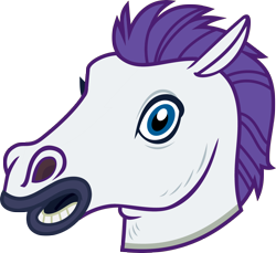 Size: 4000x3671 | Tagged: safe, artist:luckreza8, color edit, edit, rarity, pony, unicorn, scare master, colored, hoers mask, looking at you, mask, simple background, transparent background, vector