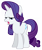 Size: 5414x6475 | Tagged: safe, artist:estories, rarity, pony, unicorn, absurd resolution, female, rarity is not amused, simple background, solo, transparent background, unamused, vector