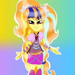 Size: 1000x1000 | Tagged: safe, artist:doraemonfan4life, adagio dazzle, aria blaze, sonata dusk, equestria girls, fusion, the dazzlings