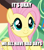 Size: 328x377 | Tagged: safe, derpibooru import, edit, edited screencap, screencap, fluttershy, rainbow dash, pegasus, pony, trade ya, caption, cropped, cute, image macro, offscreen character, positive ponies, shyabetes, smiling, solo focus, text, train