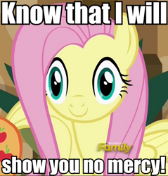 Size: 534x559 | Tagged: safe, edit, edited screencap, screencap, fluttershy, pegasus, pony, viva las pegasus, image macro, las pegasus stare, meme, reaction image, solo, thousand yard stare