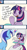 Size: 650x1200 | Tagged: safe, artist:lustrous-dreams, derpibooru import, minuette, twilight sparkle, ask, ask filly twilight, comic, dentist, filly, lollipop, magic, tumblr, younger