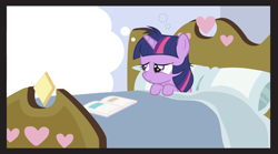 Size: 1050x584 | Tagged: safe, derpibooru import, twilight sparkle, bed, exploitable meme, filly, filly twilight sparkle, meme, solo