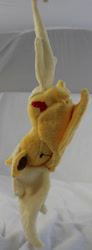 Size: 472x1280 | Tagged: safe, artist:bladespark, applejack, bat pony, pony, applebat, irl, photo, plushie, solo