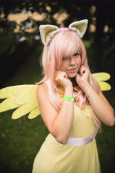 Size: 3840x5760 | Tagged: safe, artist:ellychan, artist:ellychancosplay, fluttershy, human, clothes, cosplay, costume, irl, irl human, photo, solo