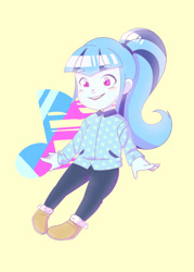 Size: 750x1050 | Tagged: safe, artist:amazingpuffhair, sonata dusk, equestria girls, rainbow rocks, clothes, colored pupils, cute, simple background, smiling, solo