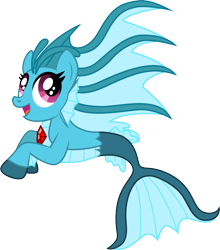 Size: 1001x1140 | Tagged: safe, artist:cloudyglow, sonata dusk, siren, cute, gem, looking at you, simple background, siren gem, smiling, smiling at you, solo, sonatabetes, transparent background, vector, younger