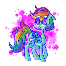 Size: 1000x1000 | Tagged: safe, artist:tamoqu, derpibooru import, rainbow dash, pegasus, pony, abstract background, cute, dashabetes, eye clipping through hair, female, mare, no pupils, simple background, solo, transparent background
