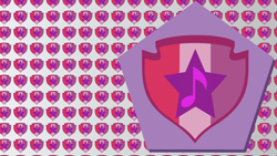 Size: 3840x2160 | Tagged: safe, artist:perplexedpegasus, derpibooru import, sweetie belle, cutie mark, vector, wallpaper