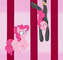 Size: 880x850 | Tagged: safe, artist:ch33zus, pinkie pie, earth pony, pony, female, mare, pink coat, self ponidox, solo