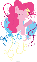 Size: 5869x9600 | Tagged: safe, artist:illumnious, pinkie pie, earth pony, pony, absurd resolution, case, cute, simple background, transparent background