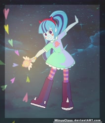 Size: 3945x4635 | Tagged: safe, artist:minusclass, sonata dusk, equestria girls, solo, star butterfly, star vs the forces of evil