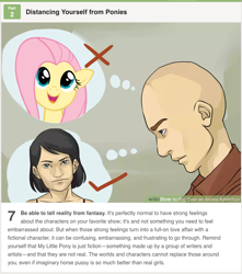 Size: 735x830 | Tagged: safe, fluttershy, pegasus, pony, anti-brony, hate, hater, op is a cuck, op is trying to start shit, op started shit, parody, ponified, text, trolling, vinesauce, vulgar, wikihow