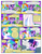 Size: 612x792 | Tagged: safe, artist:newbiespud, derpibooru import, edit, edited screencap, screencap, fluttershy, princess celestia, rainbow dash, spike, twilight sparkle, unicorn twilight, alicorn, dragon, pegasus, pony, unicorn, comic:friendship is dragons, big crown thingy, clothes, comic, dialogue, dress, ethereal mane, female, gala dress, grin, hoof shoes, injured, jewelry, laurel wreath, lidded eyes, looking up, male, mare, messy mane, peytral, regalia, screencap comic, slit eyes, smiling, wide eyes